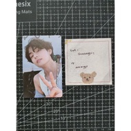 Taehyung MEMORIES MEMO PHOTOCARD 2021 BTS