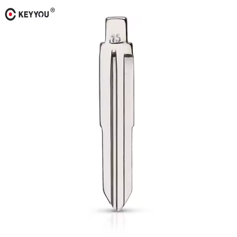 KEYYOU NO.15 flip uncut blank HYN6 Key Blade 15# FOR Hyundai for Kia for Suzuki for Jeep for Chevrol