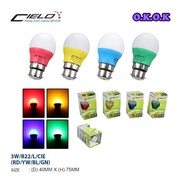 Cielo 3W E27/B22 Led Color Bulb
