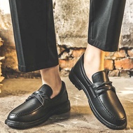kasut loafer lelaki star kasut loafer lelaki Kasut Loafer Musim Sejuk Lelaki Doudou British Perniaga