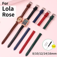 Small Leather Watch Strap for Lola Rose Watch Strap 8mm 10mm 12mm 14mm 16mm Watch Band for Women Lad