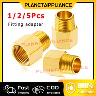 1/2/5Pcs CO2 Tank adapter Brass Fitting adapter for CO2 tank Airgun