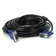 KVC3210 | Cable VGA M To M CENTROO 10 M (Blue Silver Head Black Cable) - VGA Cable 3+2 - 30 CCS (Coo