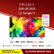 PRISM+ Q55 Quantum Edition [2023 Edition] | 4K Google TV | 55 inch | Quantum Colors | Inbuilt Chromecast | HDR10