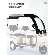 New Model Covered Electric Tricycle for Home Use, Small Electric Tricycle for Women, Electric Batter