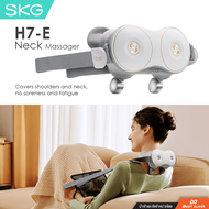 SKG - (H7-E) เครื่องนวดคอ บ่า ไหล่ มีระบบอุ่น แบบ 2 in 1 เหมาะสำหรับพนักงานออฟฟิศ และคนทำงานหน้าจอคอ