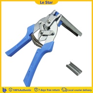 ✾☸Hog Ring Pliers+600pcs M Nails Plier Fencing Fence Wire Ringer Gabion Mesh Poultry Cage Installati