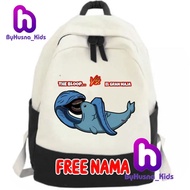 TAS RANSEL ANAK THE BLOOP VS EL GRAN MAJA SEA MONSTER THE SEA EATER ANAK TK/SD