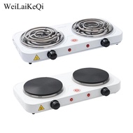 WeiLaiKeQi Countertop Double Burner 2000W Kitchen Small Appliance Practical Professional Adjustable 