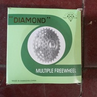 Freewheel 7 Speed ; Sprocket 7 Speed Susun Diamond