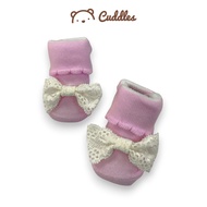 Cuddles Newborn Baby Girl Socks SCW161