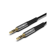 POLYWELL 3.5mm AUX Stereo Audio Cable 50cm~5m Male To 3-Pole