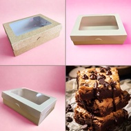 Minimalist Treat Box 10 pcs with Window 5x6 3/4x2