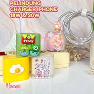 UCase | FIT SIZE | Charger Protector iphone For 18w & 20w | Adapter Protector iphone | Charger Head 