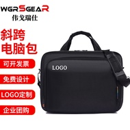 Office worker laptop bag 14 15 17 inch laptop bag messenger bag nylon business shoulder Briefcase male