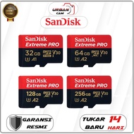 Sandisk Extreme Pro 4K MicroSD Card With Adapter (32GB/64GB/128GB/256GB)
