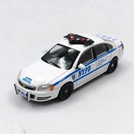 596 1: 64 Chevrolet Ipala NYPD NYPD New York Police Car Painting Simulation Alloy Car Model Finished