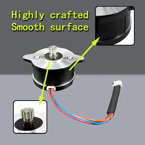 For Creality K1 K1C K1Max Extruder Stepper Motor with 12 Tooth Gear For Creality Ender-3 V3/Plus K1S