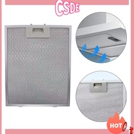 【CSDE LOW price】Silver Cooker Hood Filters Metal Mesh Extractor Vent Filter 350 x 285 x 9mm