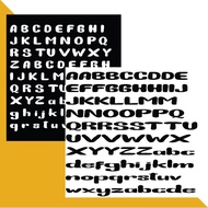 STICKER ABJAD / STIKER HURUF / STIKER ABC / STIKER PVC