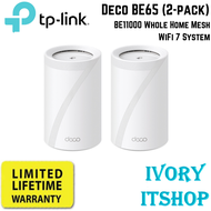 TP Link Deco BE65 BE11000 Whole Home Mesh WiFi 7 System