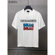 dsquared2 Men's Short-Sleeve T-shirt - Pure Cotton, Breathable, Summer