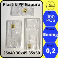 Gapura Laundry Plastic 25x40 PP Laundry Plastic/