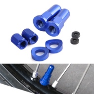 Motocross Rim Lock Nut Kit Tire Clamp Screw Rim Lock Nut Spacer For YAMAHA YZ125 YZ250 YZ250F YZ250X