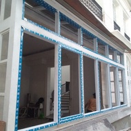 spesialis Kusen Aluminium merek ykk 4 unch  harga   per meter kusen