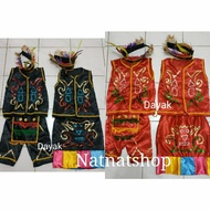 Traditional Clothes For Kindergarten dayak kalimantan Boys