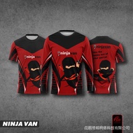 jersey, van ninja ninja van tshirt, baju ninja van ( ) tbg5 XOMM