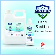 Alcohol Free Hand Sanitiser | 500mL 5L | No Fragrance Hand Sanitizer Pump | Tested Safe | No Alcohol