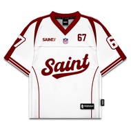 Prestige 67 / Jersey Vintage Oversize Rugby Retro Streetwear Y2K Boxy Oversized Jersey
