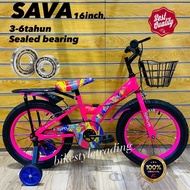 1659 XECCON 100% siap pasang basikal 16 budak 16inch 4-6 umur years old