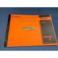 Honda RS150 Parts Catalogue / Buku Part Katalog RS150R (Photostat)