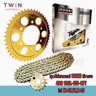 โซ่สเตอร์มอเตอร์ไซค์ OSAKI (สีทอง) M-SLAZ R15