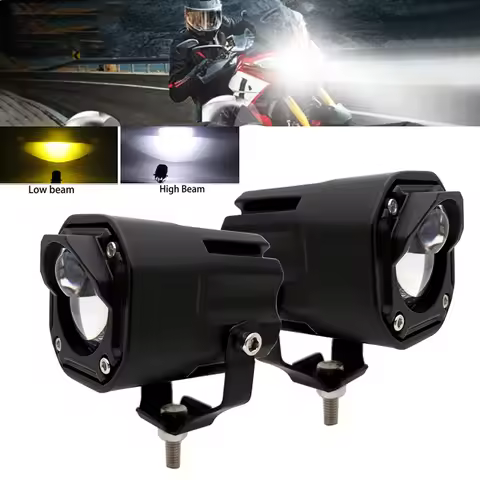 LED Work Light Spotlight Fog lights Auxiliary Driving Lamp For BMW R1200GS R1250GS F800 F850 F900 Mo