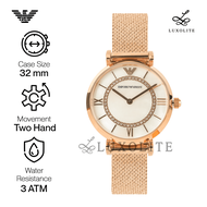 [CLEARANCE] [Luxolite] Emporio Armani AR11320 Two-Hand Rose Gold-Tone Women Watch