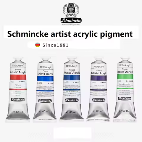 Germany Schmincke artist acrylic paint PRIMAcryl series artist acrylic pigment 60ML professional beg