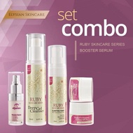 ELYSIAN FULL SET SKINCARE (CLEANSER, TONER, CREAM & BOOSTER SERUM)