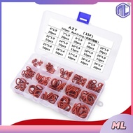 225PCS O-ring, sealing ring set O-ring rubber silicone【ML-MB】