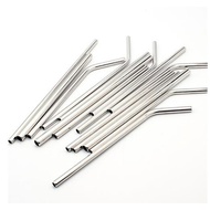 [SG Seller] Stock Clearance (No return) Brand New Reusable Metal Straw Sets +2 Free Brushes
