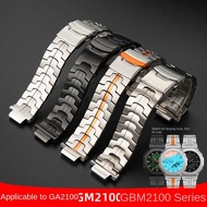 Titanium Strap for Casio Watch 5611 GA 2100 GBM-2100 GM2100 Titanium Orange Band for g-shock ga2100 