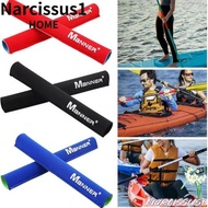 NARCISSUS 1Pair Kayaking Oars Handle Cover, Non-Slip 25*5cm Canoe Paddle Grips Handle Cover, 4 Color