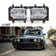 Headlight Fog Light For BMW E30 1985-1993 318i 325i Front Bumper foglight Fog Famp Case Cover Car Ac