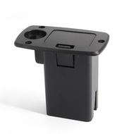 Electric guitar battery case with jack 9V battery case, battery compartment, bass battery case, musi
