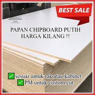Melamine Board Chipboard Papan Chipboard White Colour New Size