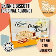 SKINNIE Biscotti: Original Almond 270G (9G x 30Sachet) (Gift Box)