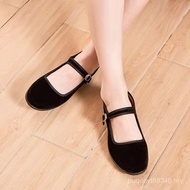 Old Beijing Cloth Shoes Women Work Shoes Old Beijing Dance Shoes Square Dance Waiter Work Shoes Pull