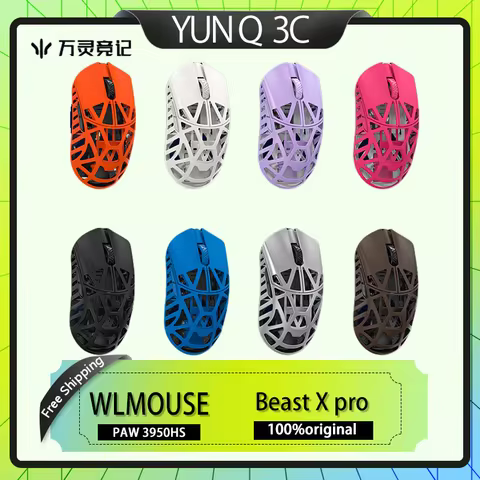 WLMOUSE Beast X Pro Wireless Mouse 49g 8K Customized Micro Motion Electronic Sports Game Office Mous